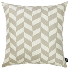 18"x18"Gray Olive Towers Decorative Throw Pillow Cover Printed