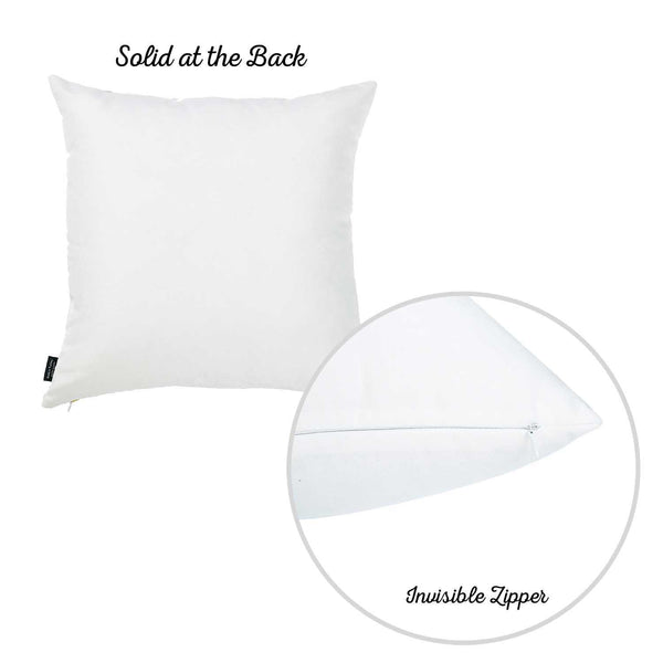 Black and White Vintage Clock Decorative Throw Pillow Cover