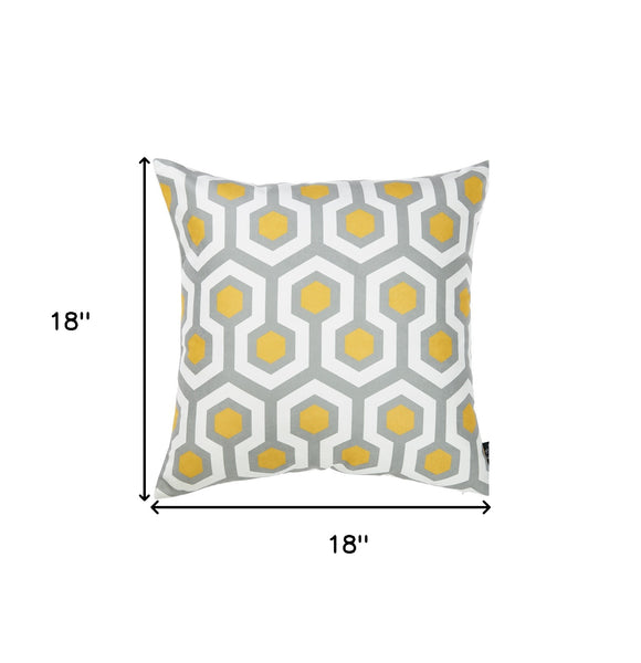 Retro Geometric Decorative Throw Pillow Cover