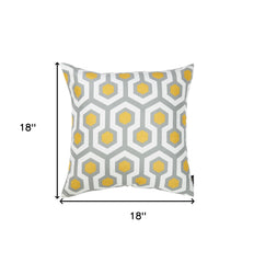 Retro Geometric Decorative Throw Pillow Cover