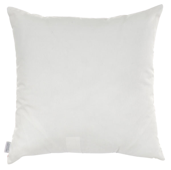 Square Gray Pink and Black Decorative Throw Pillow Cover