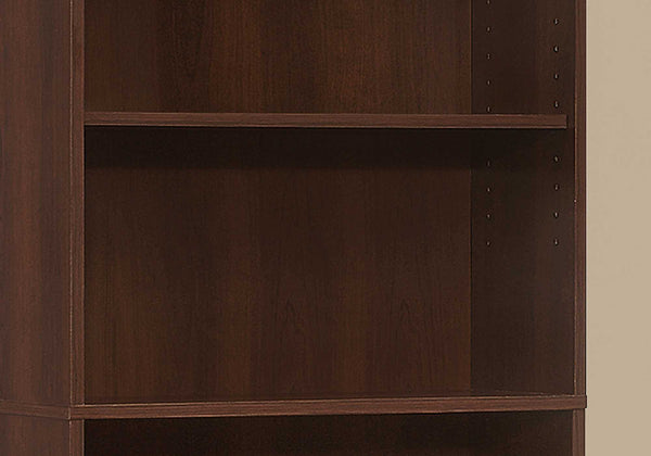 Five Shelf Cherry Bookcase