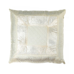 3" x 18" x 18" Silk Off White Pillow