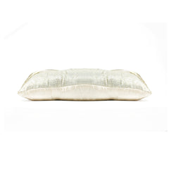 3" x 18" x 18" Silk Off White Pillow