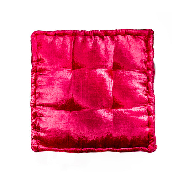 5" x 18" x 18" Silk Hot Pink Pillow