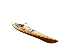24" x 177" x 13.5" Wooden Kayak