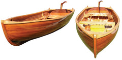 51" x 118.5" x 27.75" Little Bear Wooden Dinghy