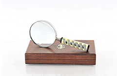 4" x 9" x 1" Magnifier in Wood Box