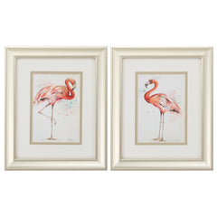 10' X 12' Champagne Gold Color Frame  Pink Showoff (Set of 2)