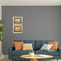 13' X 11' Gold Frame Golden Summer Garden (Set of 2)