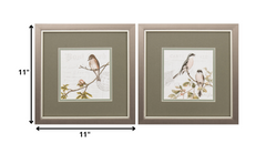 11' X 11' Metallic Bronze Frame Summer Song (Set of 2)
