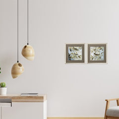 18' X 18' Champagne Gold Color Frame  Spring Fling (Set of 2)