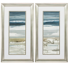 15' X 27' Brushed Silver Frame Horizon (Set of 2)