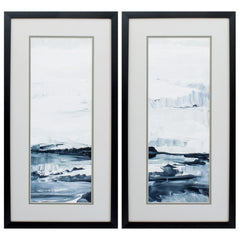 13' X 25' Silver Frame Freedom Of The Sea (Set of 2)