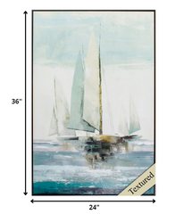 24' X 36' Brown Frame Quiet Boats