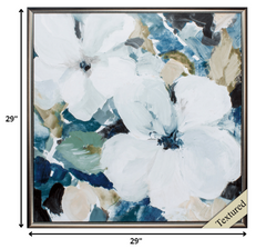 29' X 29' Brown Frame Dark Beauty I