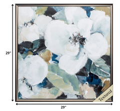 29' X 29' Brown Frame Dark Beauty II