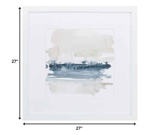 27' X 27' White Frame Earth Horizon Iv