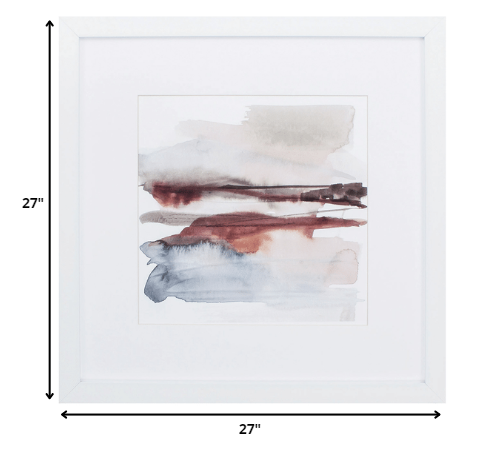 27' X 27' White Frame Earth Horizon Vi