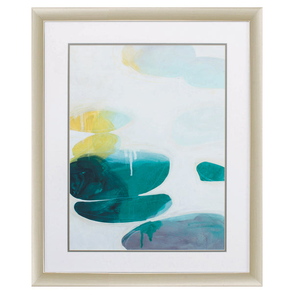 26' X 32' Champagne Gold Color Frame  Stacking Stones II