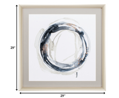 29' X 29' Champagne Gold Color Frame  Neutral Revolution II