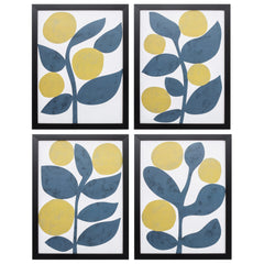 13' X 17' Silver Frame Branch (Set of 4)