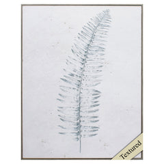 22' X 28' Woodtoned Frame Botanical Sketches I