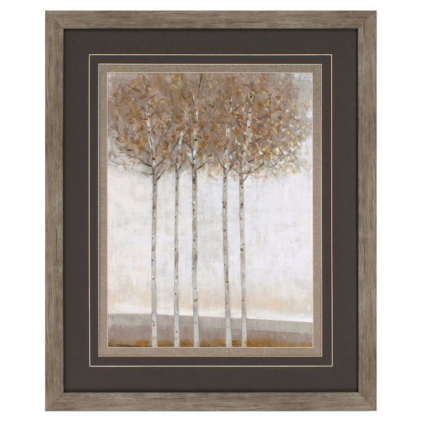 29' X 35' Woodtoned Frame Early Fall II