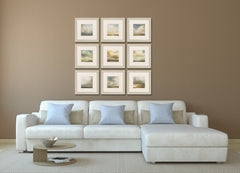 16' X 16' Champagne Gold Color Frame  Atmosphere (Set of 9)