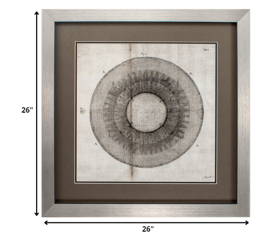 26' X 26' Silver Frame Custom Cross Cut II