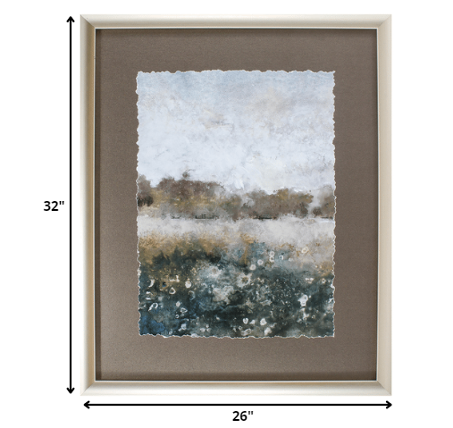 26' X 32' Champagne Gold Color Frame  Free Range Iv