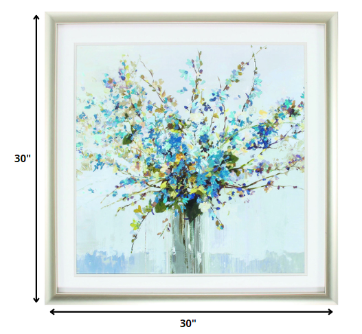 30' X 30' Champagne Gold Color Frame  Bouquet