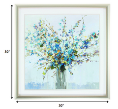 30' X 30' Champagne Gold Color Frame  Bouquet