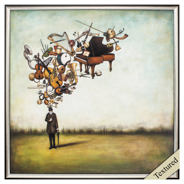 27' X 27' Silver Frame Thanks For The Melodies