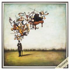 27' X 27' Silver Frame Thanks For The Melodies