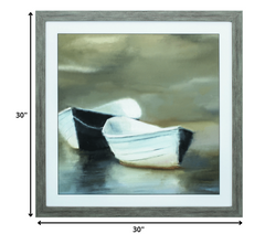 30' X 30' Woodtoned Frame Boat Friends