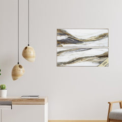 36' X 13' Champagne Color Frame  Canyon (Set of 2)