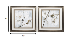 30' X 30' Gunmetal Gray Frame Elegance (Set of 2)