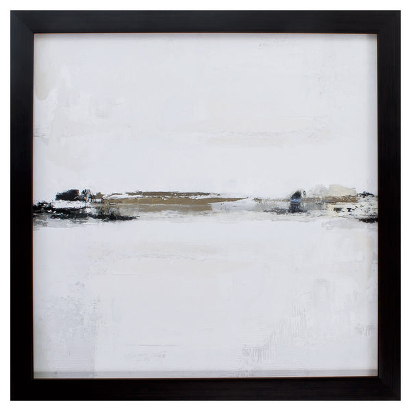 27' X 27' Woodtoned Frame Gold Horizon