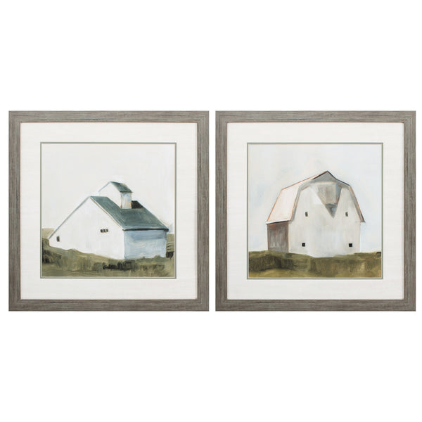 27' X 27' Woodtoned Frame Serene Barn (Set of 2)