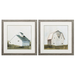 27' X 27' Woodtoned Frame Serene Barn (Set of 2)