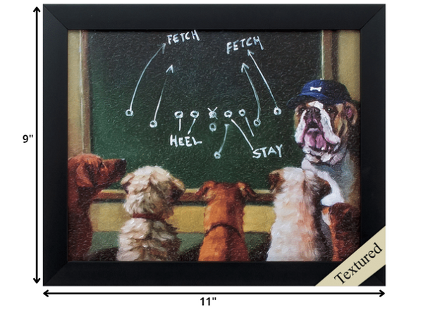 11' X 9' Black Frame Game Plan