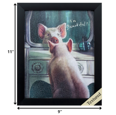 9' X 11' Black Frame Affirmation