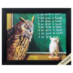 11' X 9' Black Frame Class Clown