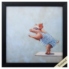 11' X 11' Black Frame The Plunge