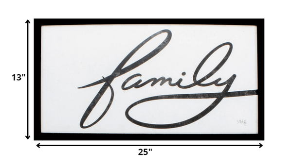 25' X 13' Silver Frame Family