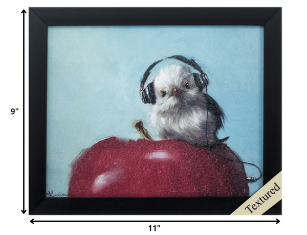 11' X 9' Black Frame Apple Music