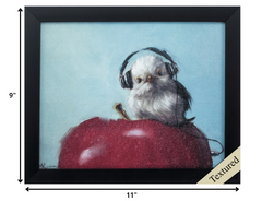 11' X 9' Black Frame Apple Music