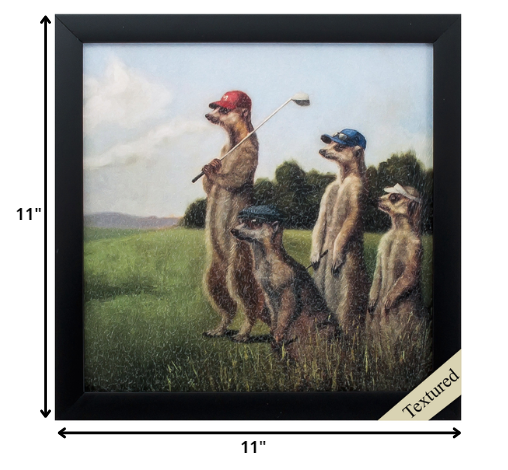 11' X 11' Black Frame Mens Day