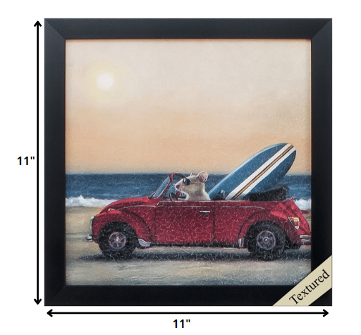 11' X 11' Silver Frame Beach Bound